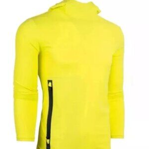Greyson Hoodie Mens Yellow Cokato Sport Light Stretch Golf Pullover Radium Large